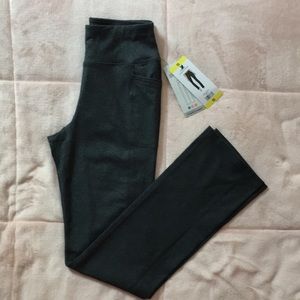 NWT gray yoga pants